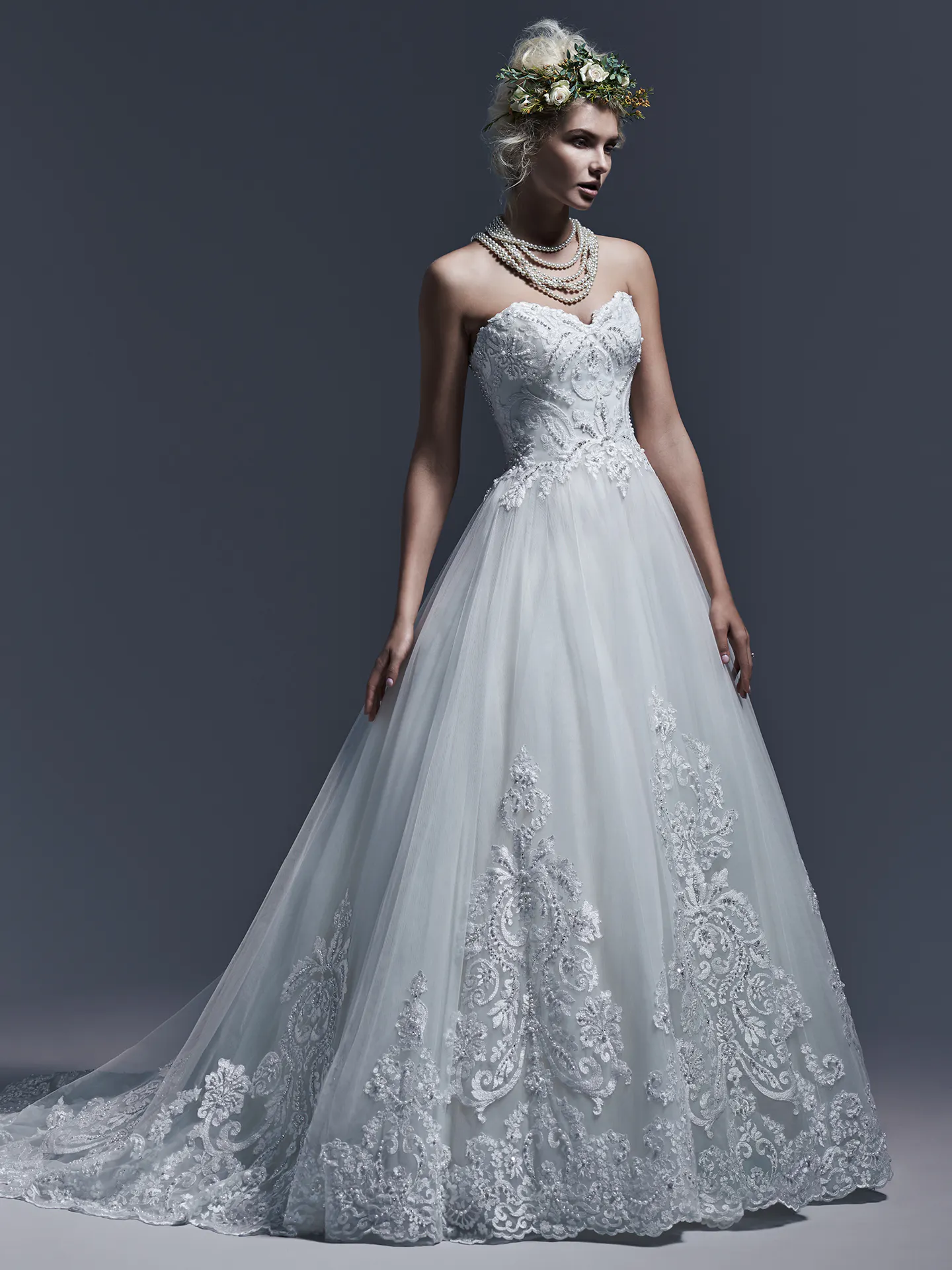 Sottero and Midgley Wedding Dress Dawnelle 5SW623 front