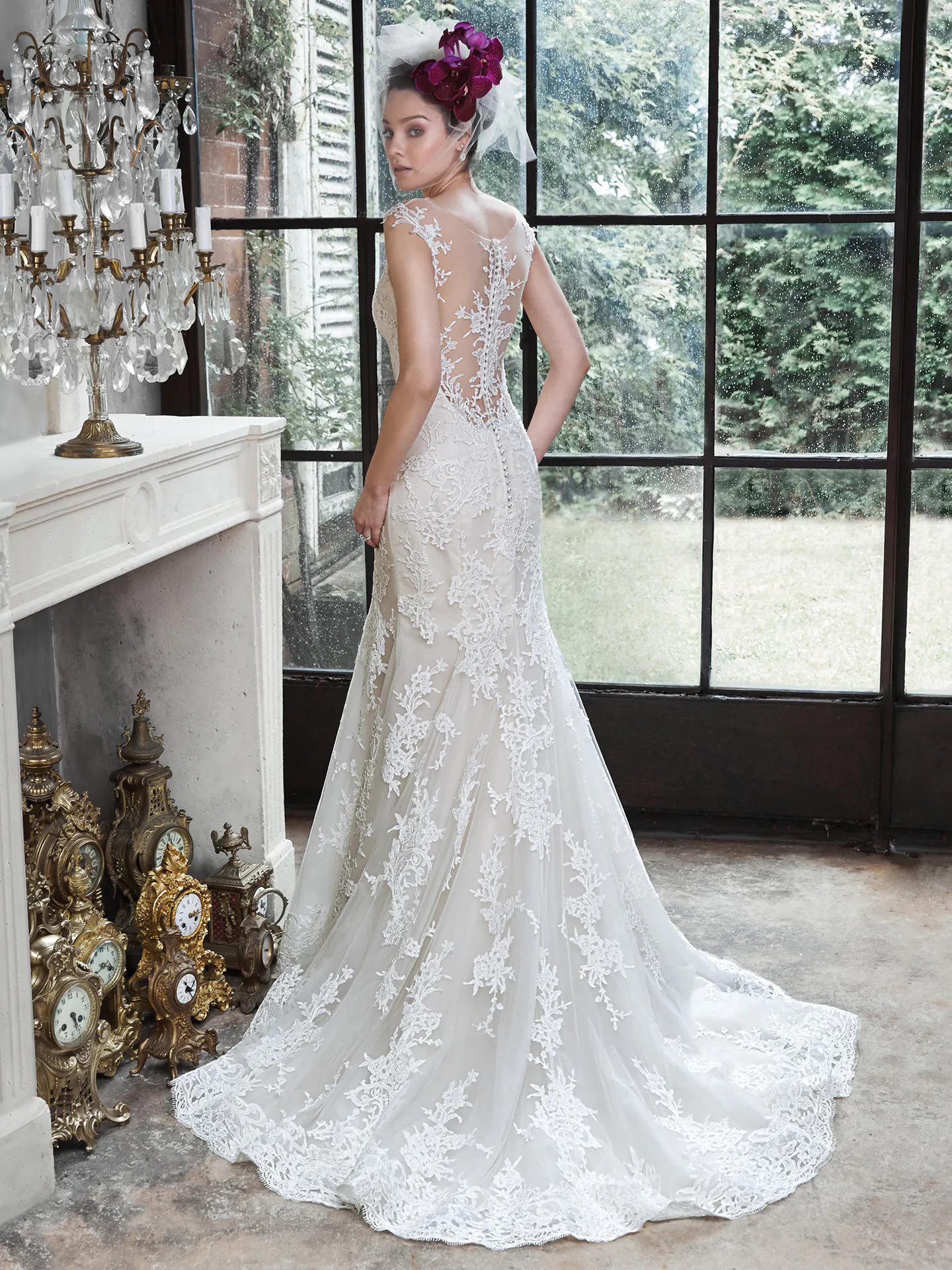 Maggie Sottero Wedding Dress Noelle 5MB657 back