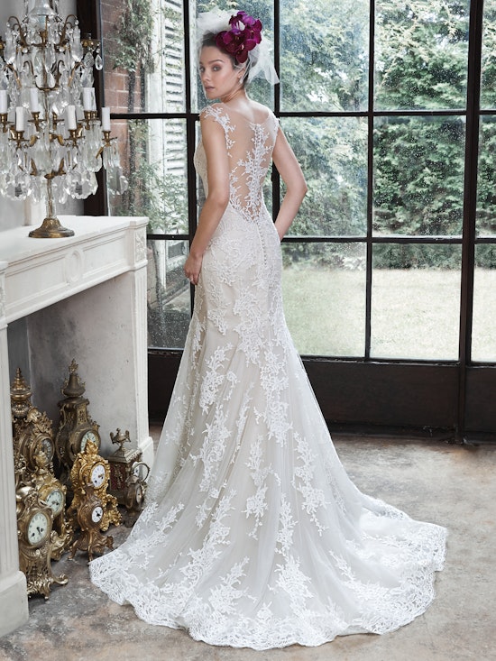 Maggie Sottero Wedding Dress Noelle 5MB657 back