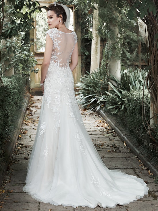 Maggie Sottero Wedding Dress Almudena 5MC661 back