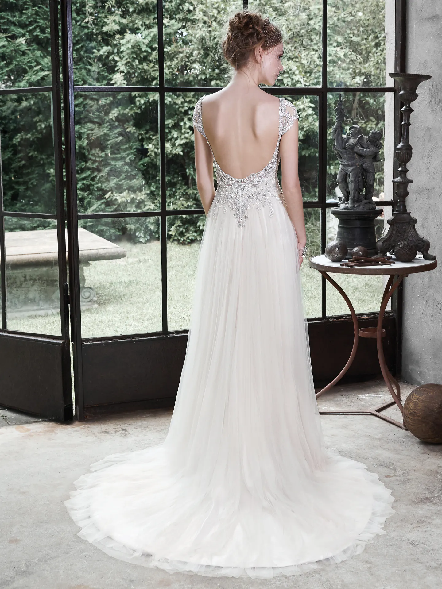 Maggie Sottero Wedding Dress Caitlyn 5MD611 back