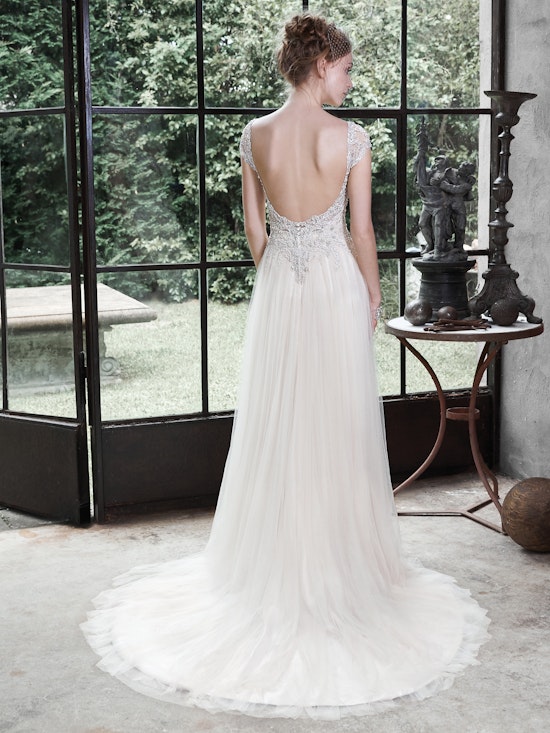 Maggie Sottero Wedding Dress Caitlyn 5MD611 back