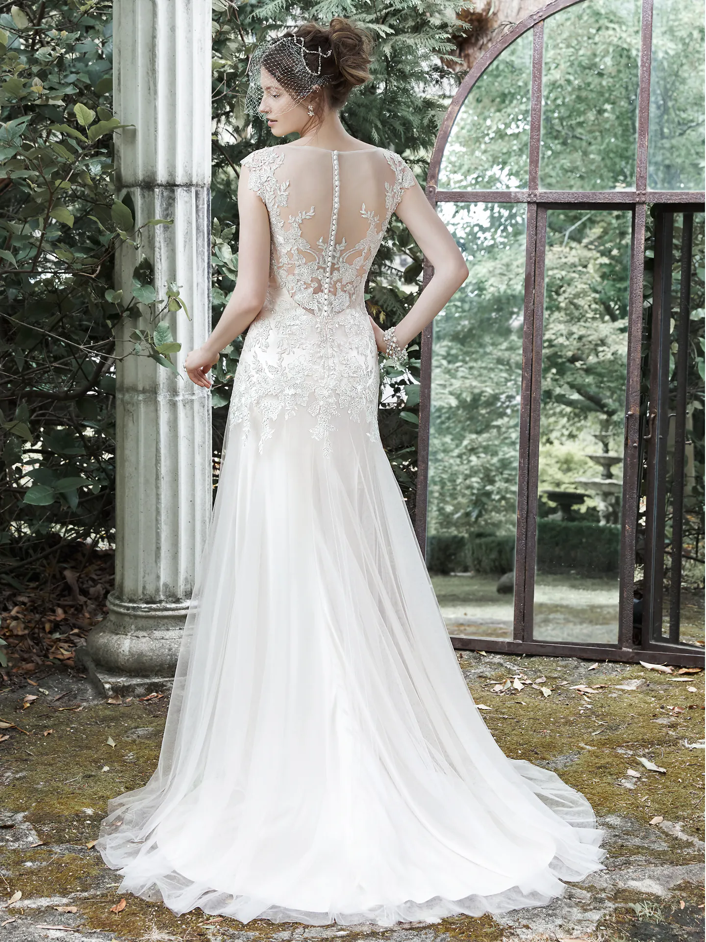 Maggie Sottero Wedding Dress Sundance 5MN711 back