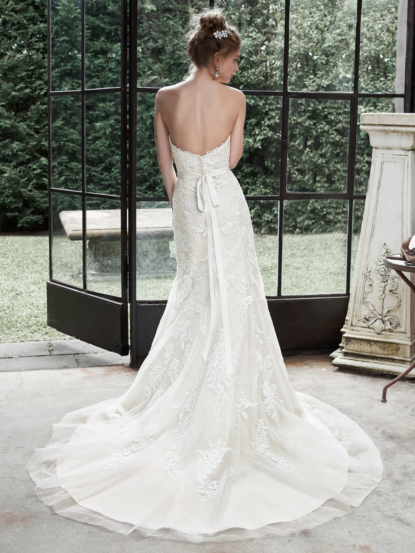 Winstyn  Vintage Lace Wedding Dress by Maggie Sottero