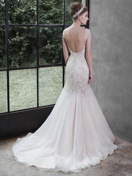 Maggie Sottero Wedding Dress Melissa 5MT652 back