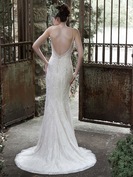 Maggie Sottero Wedding Dress Miela 5MT654 back