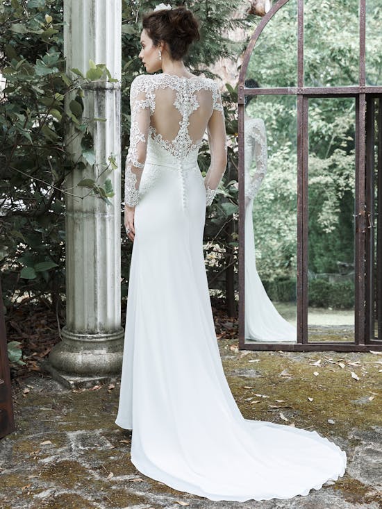 Maggie Sottero Wedding Dress Vaughn 5MT663 back