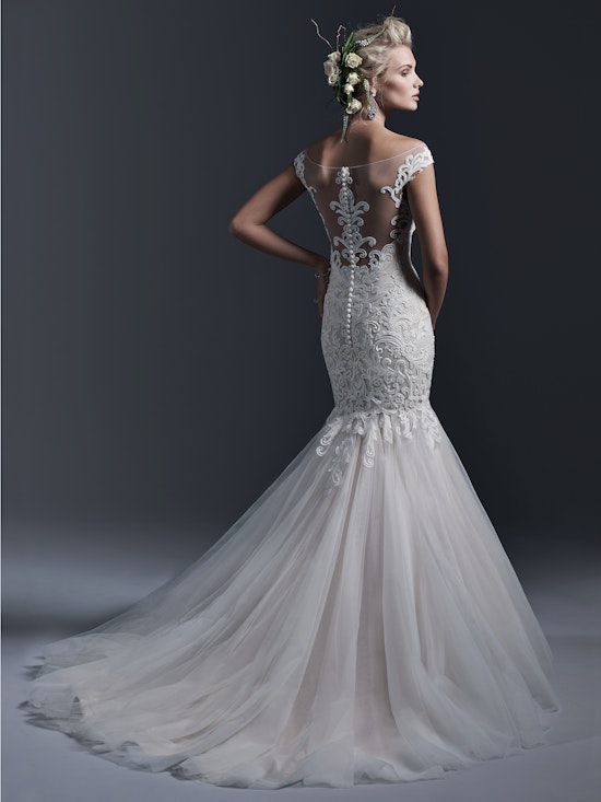 Sottero and Midgley Wedding Dress Cassandra 5SC640 back