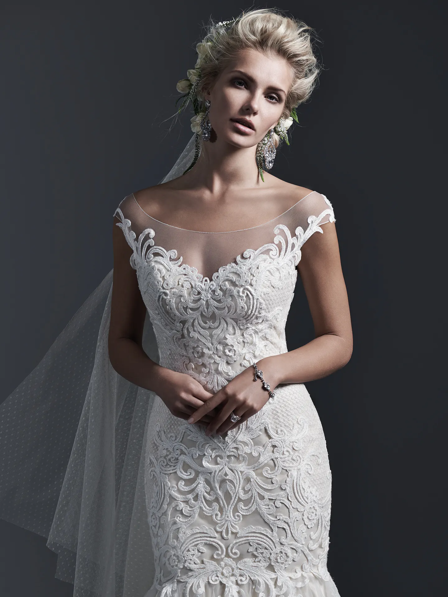Sottero and Midgley Wedding Dress Cassandra 5SC640 alt1