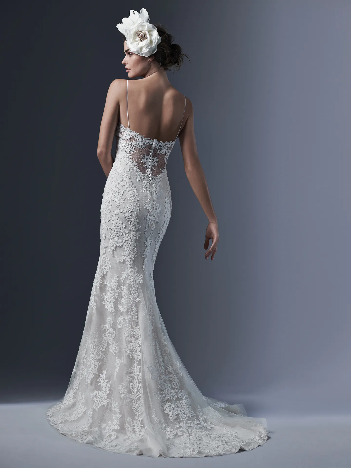 Sottero and Midgley Wedding Dress Mattea 5SR602 back
