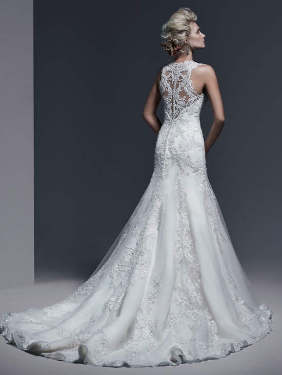 Sottero and Midgley Wedding Dress Monticella 5SR604 back