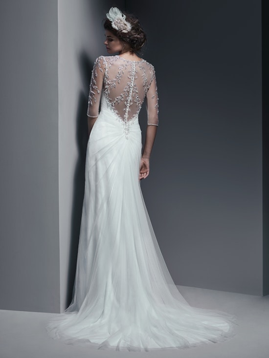 Sottero and Midgley Wedding Dress Cara 5SR684MC back