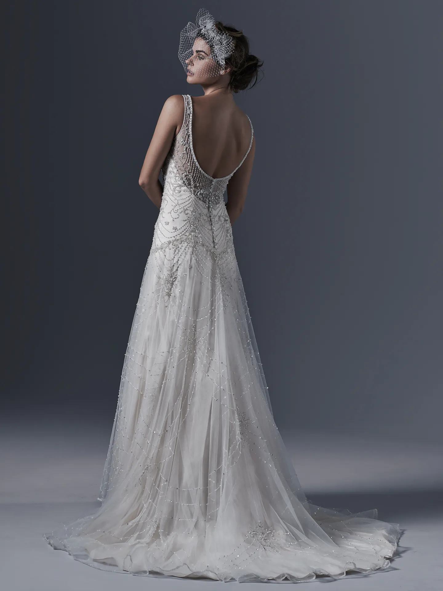 Sottero and Midgley Wedding Dress Gwyneth 5ST633 back