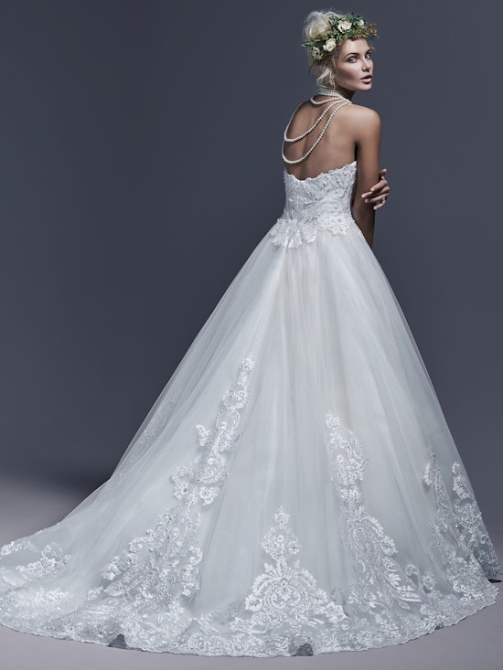 Sottero and Midgley Wedding Dress Dawnelle 5SW623 back