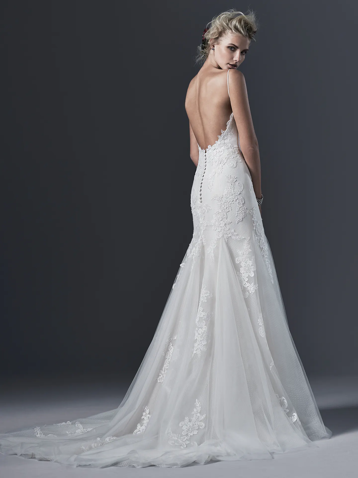 Sottero and Midgley Wedding Dress Sandrina 5SW692 back