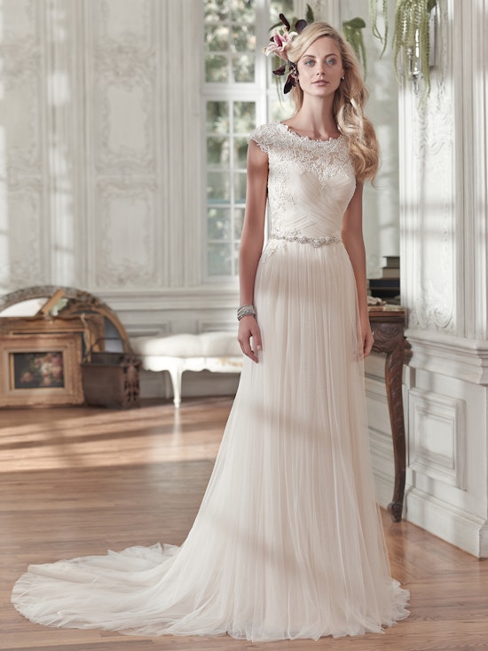Maggie Sottero Wedding Dress Patience Marie 5MW154MC front