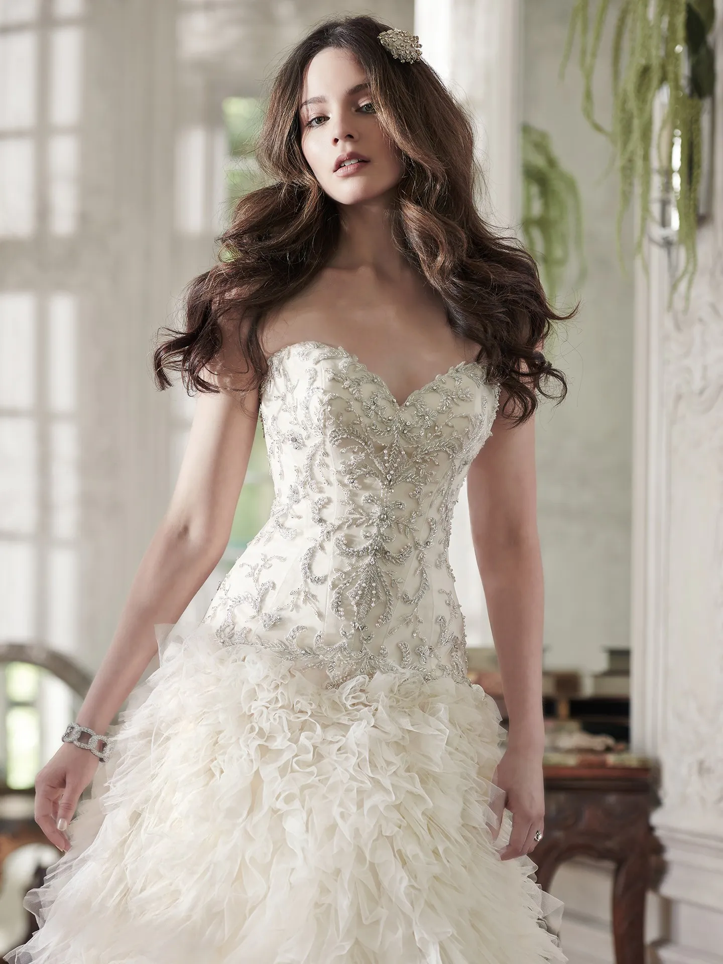 Maggie Sottero Wedding Dress Barcelona 6MK261 front
