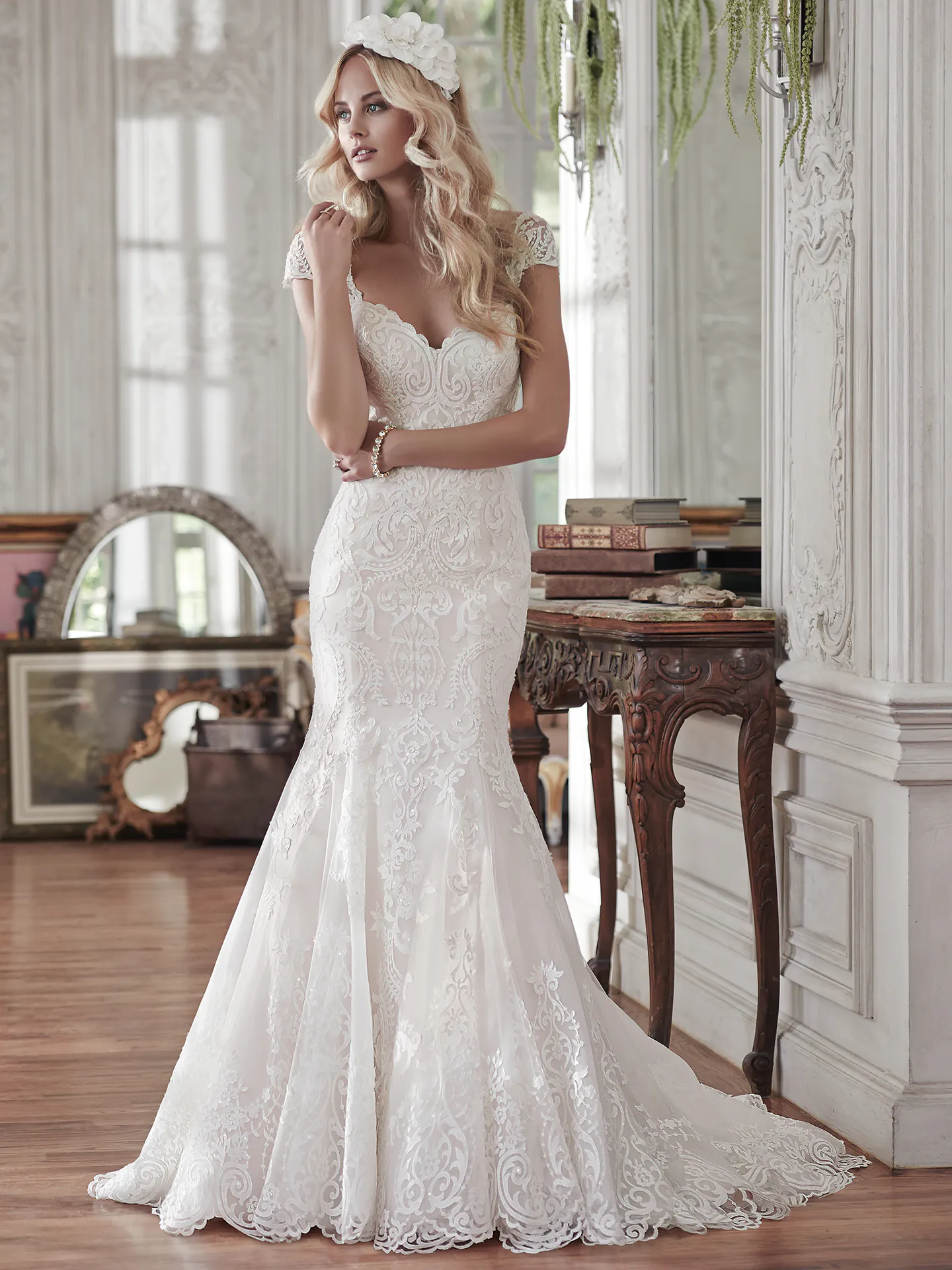 Rosamund   Lace Wedding Dress by Maggie Sottero