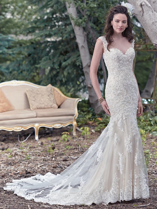 Maggie Sottero Wedding Dress Collins 6MT266 front