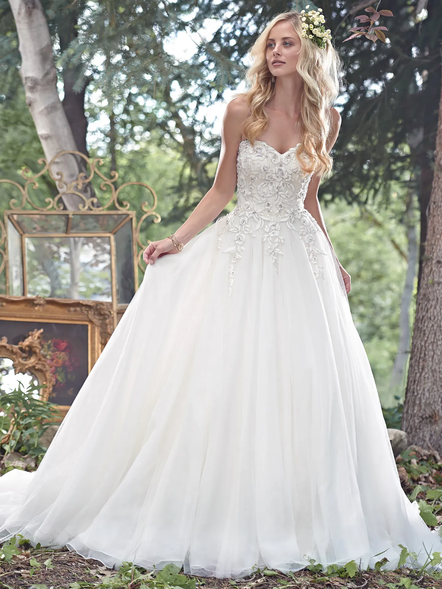 Maggie Sottero Wedding Dress Cameron 6MW236 front