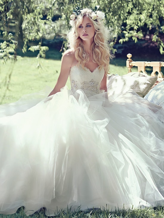 Maggie Sottero Wedding Dress Aracella 6MW237 front