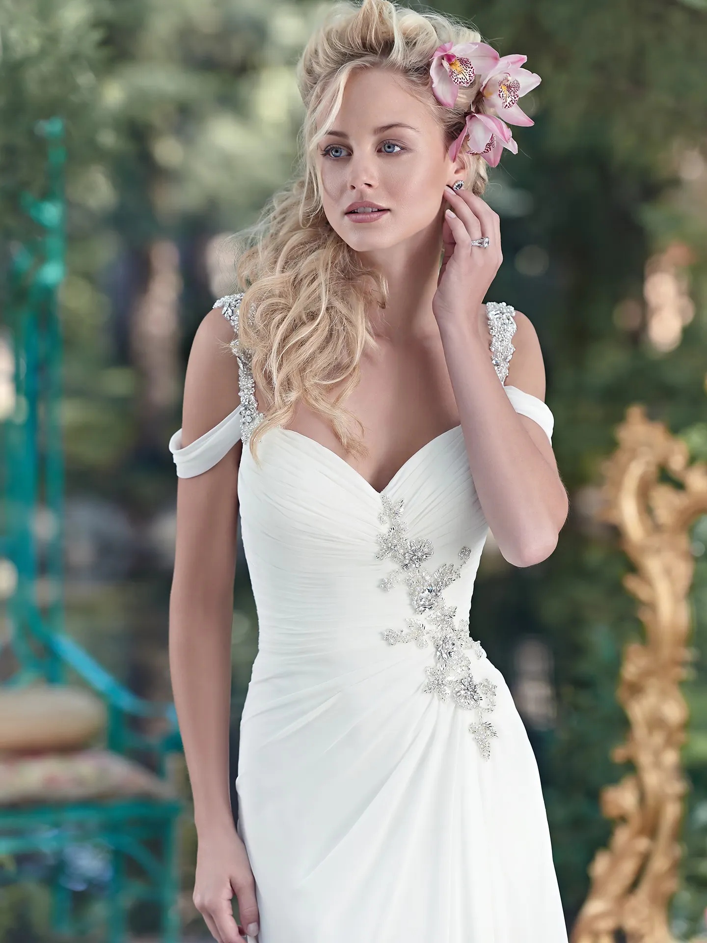 Maggie Sottero Wedding Dress Saxton 6MW241 front