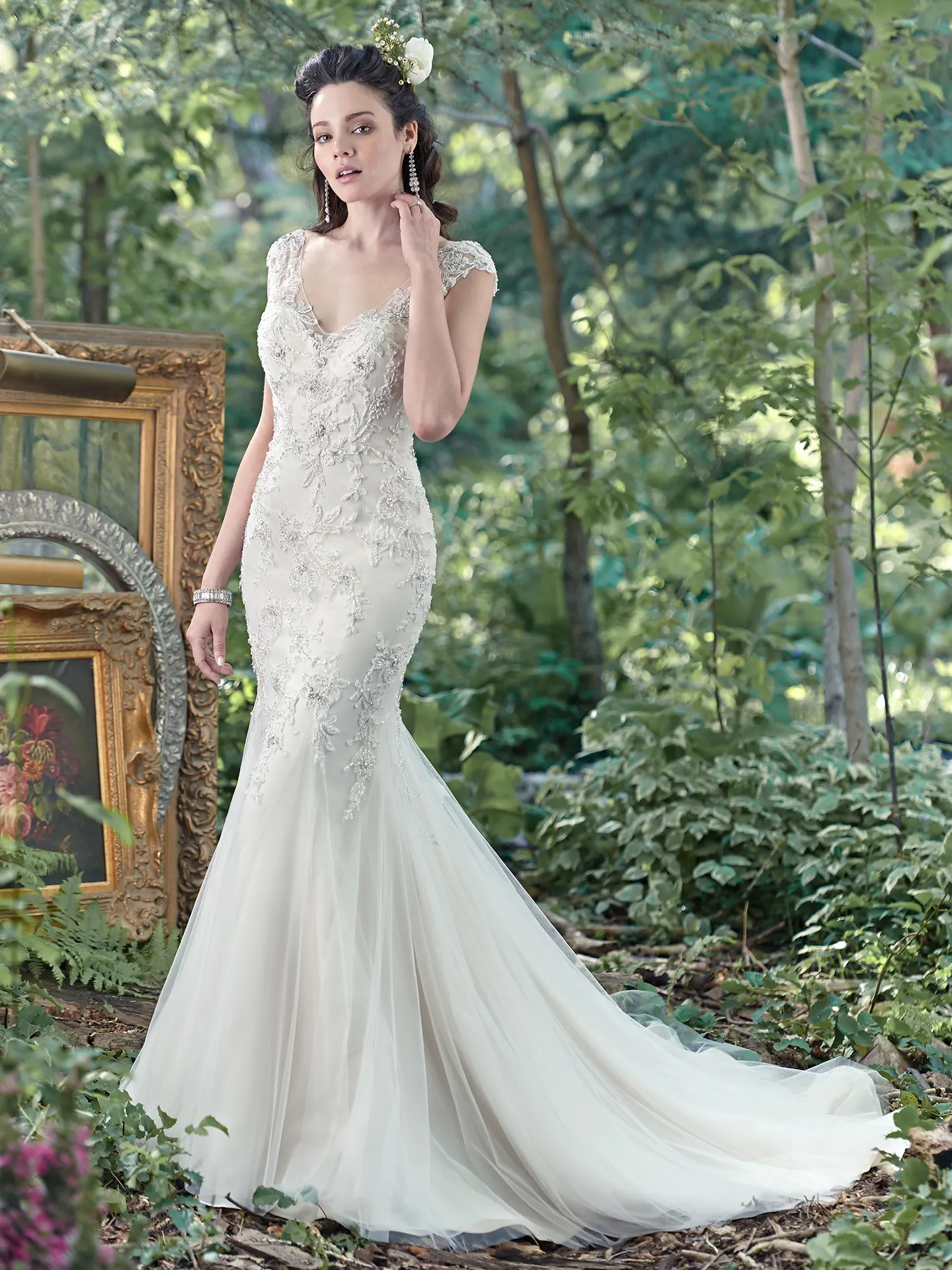 Maggie Sottero Wedding Dress Romyn 6MW271 front