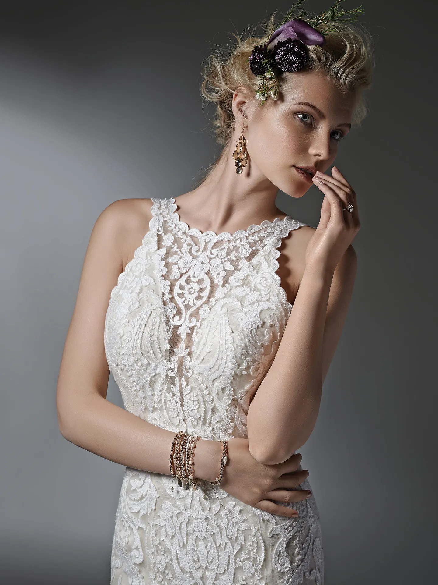 Winifred Lace Wedding Dress by Sottero and Midgley