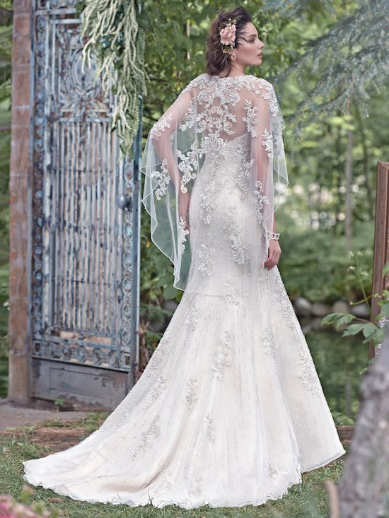 Maggie Sottero Wedding Dress Radella 6MG222 back
