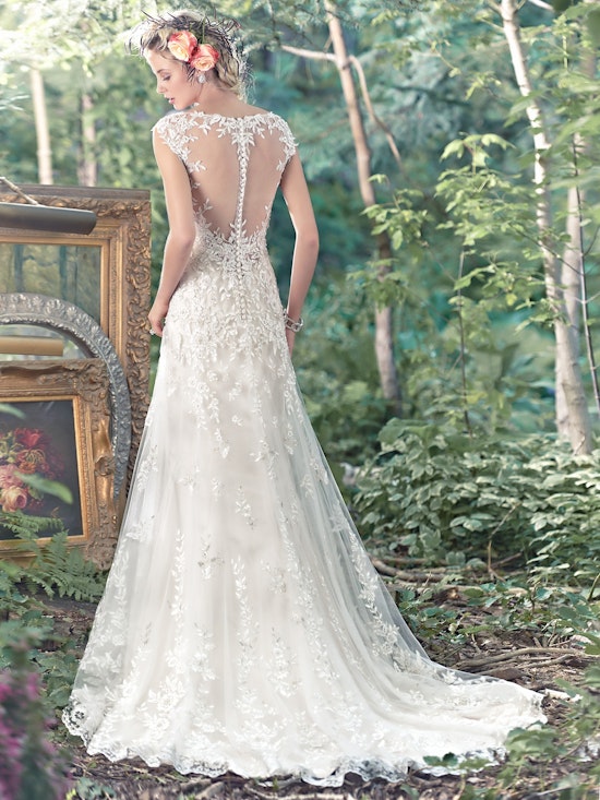 Maggie Sottero Wedding Dress Tami 6MN277 back