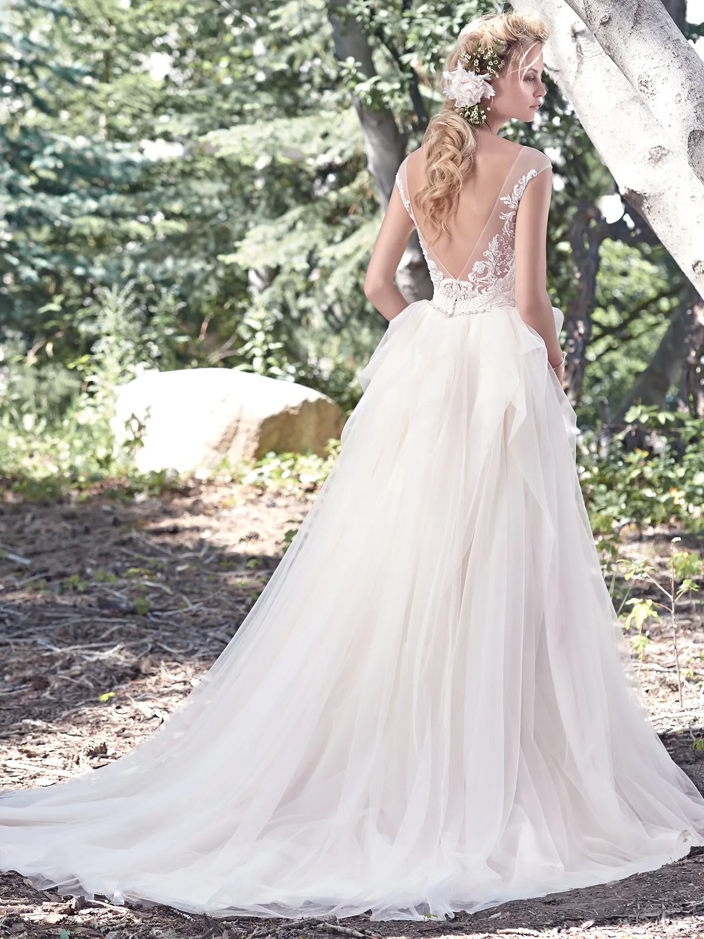 Maggie Sottero Wedding Dress Raeleigh 6MR230 back