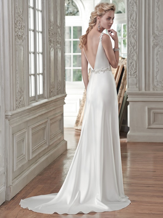 Maggie Sottero Wedding Dress Montana 6MS285 back