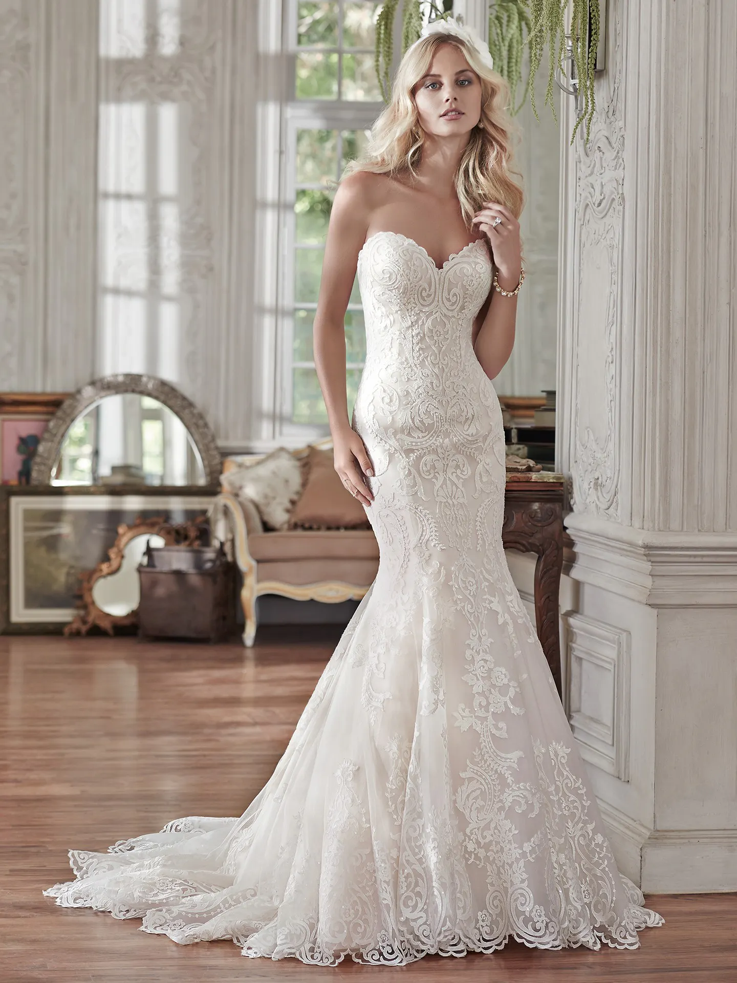 Rosamund   Lace Wedding Dress by Maggie Sottero