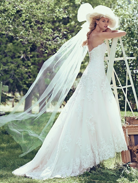Maggie Sottero Wedding Dress Laverna 6MT200 back
