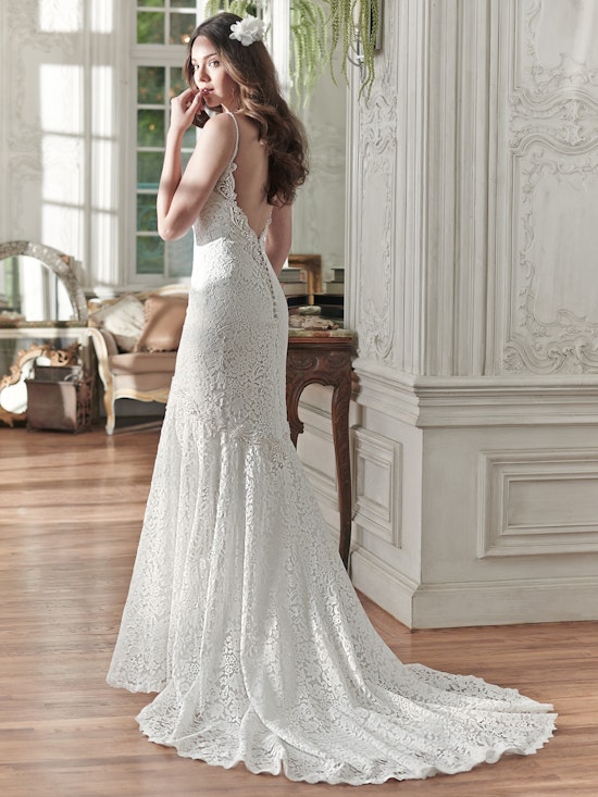 Maggie Sottero Wedding Dress Paigely 6MT257 back