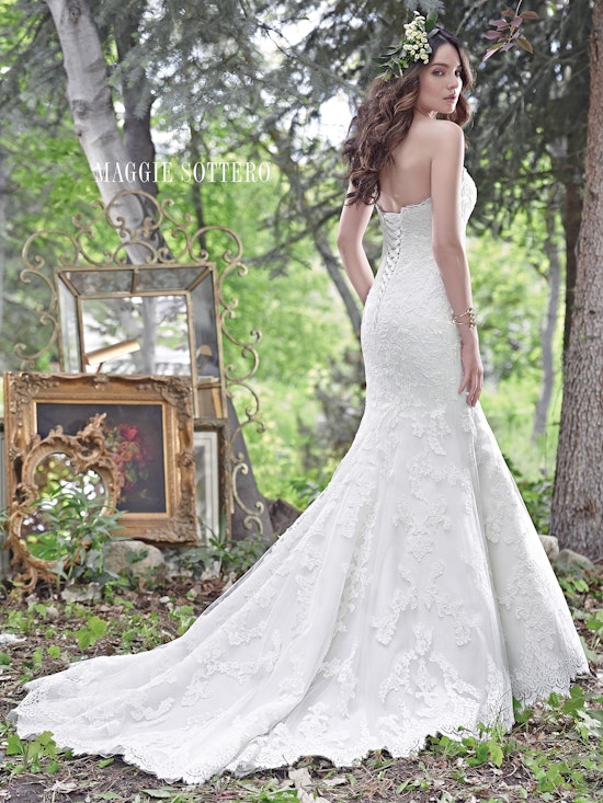 Maggie Sottero Wedding Dress Cadence 6MW235 back