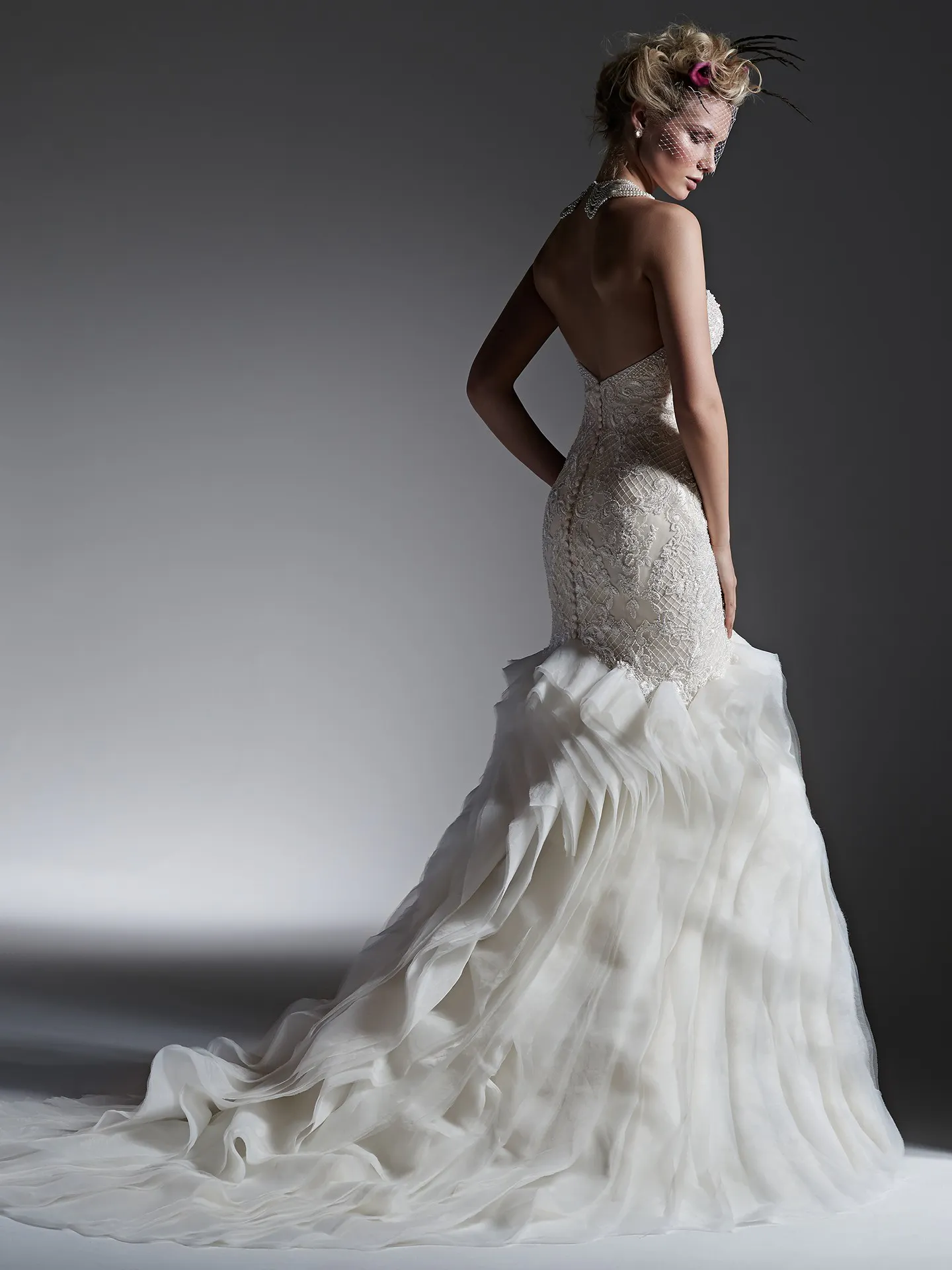 Sottero and Midgley Wedding Dress Faith 6SC176 back