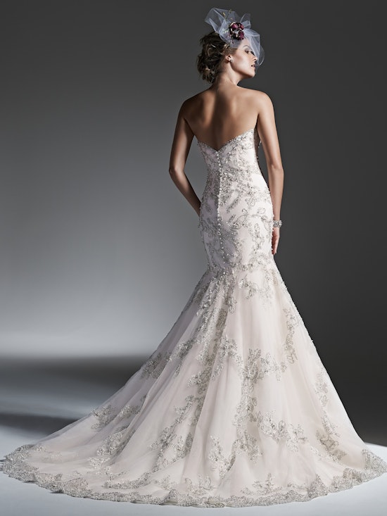 Sottero and Midgley Wedding Dress Keagan 6SD231 back