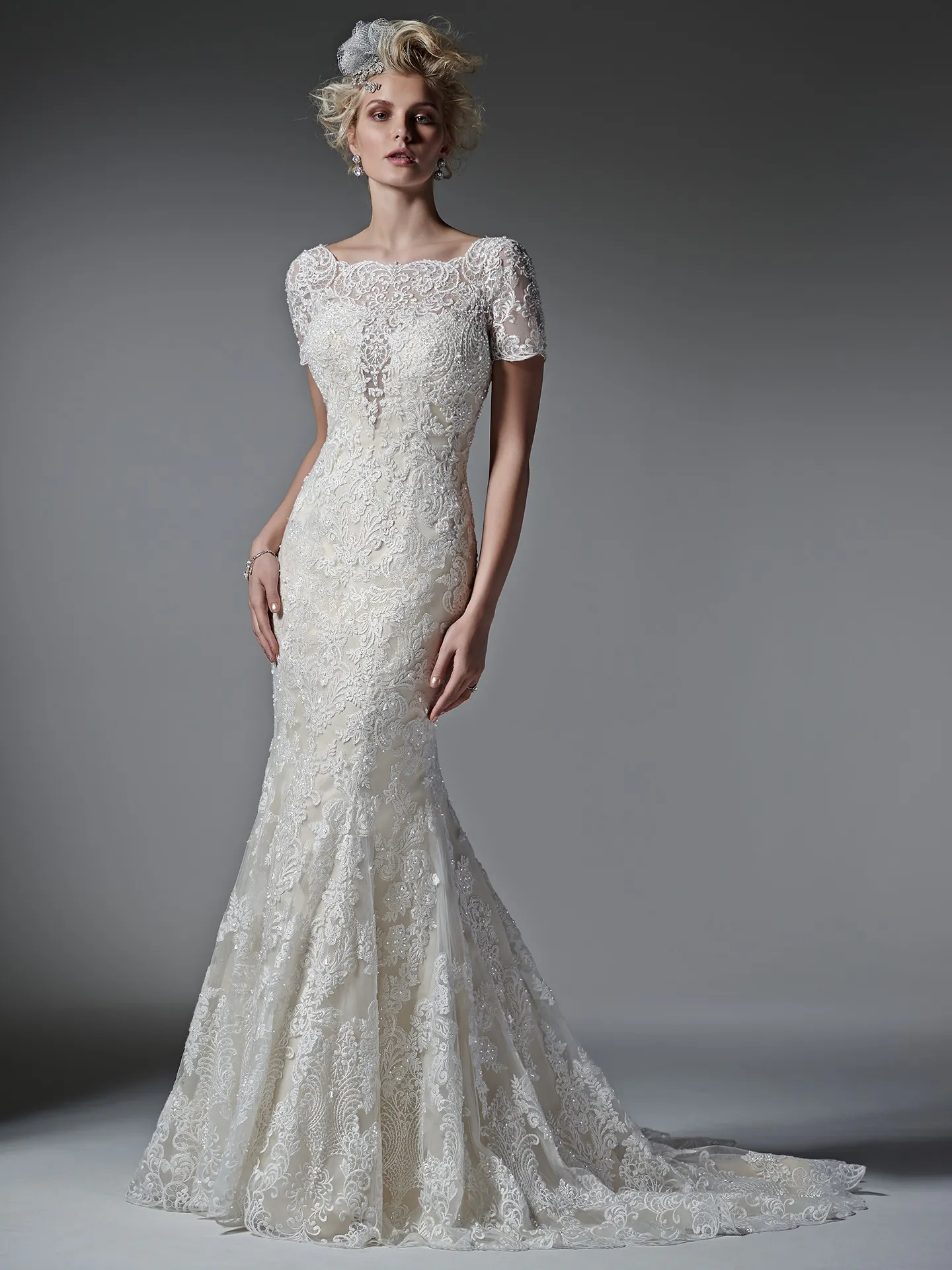 Sottero and Midgley Wedding Dress Tierney 6SK182 alt1