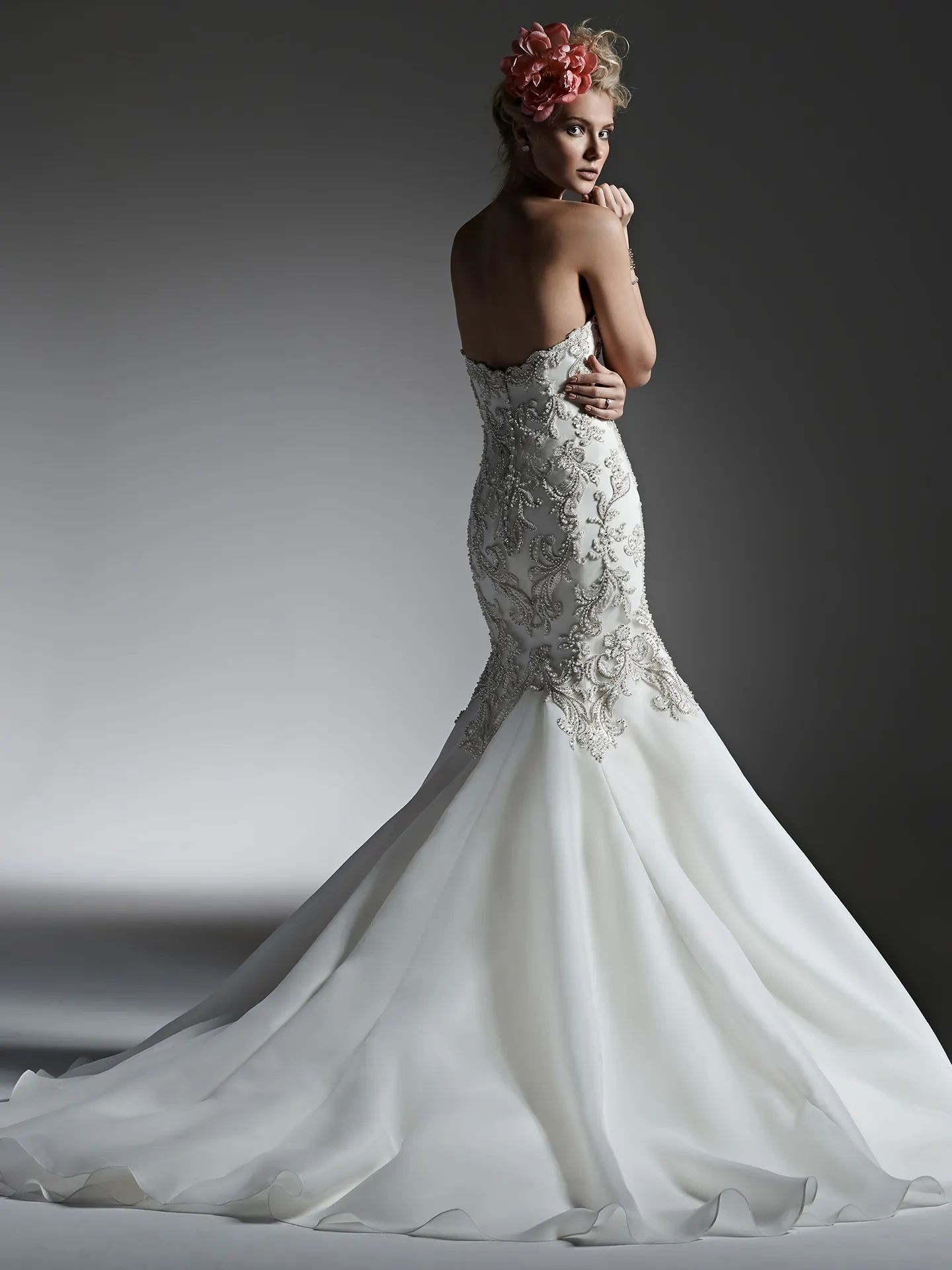Sottero and Midgley Wedding Dress Brightyn 6SR194 back