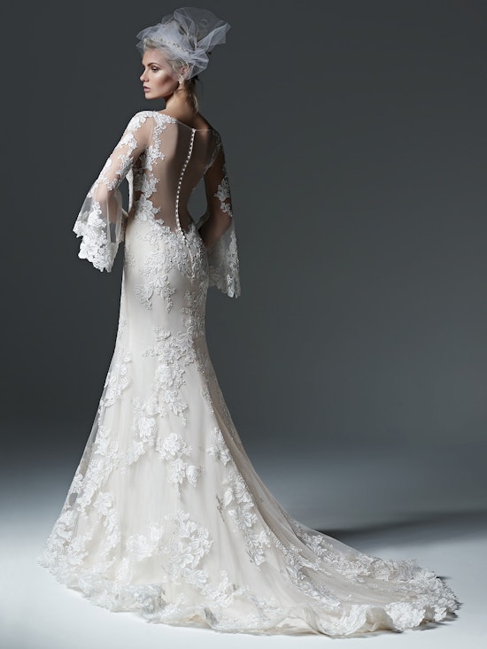 Sottero and Midgley Wedding Dress Gabriella 6SR204 back