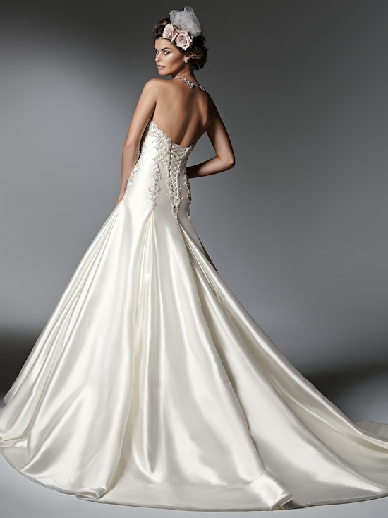 Sottero and Midgley Wedding Dress Vanessa 6SS282 back