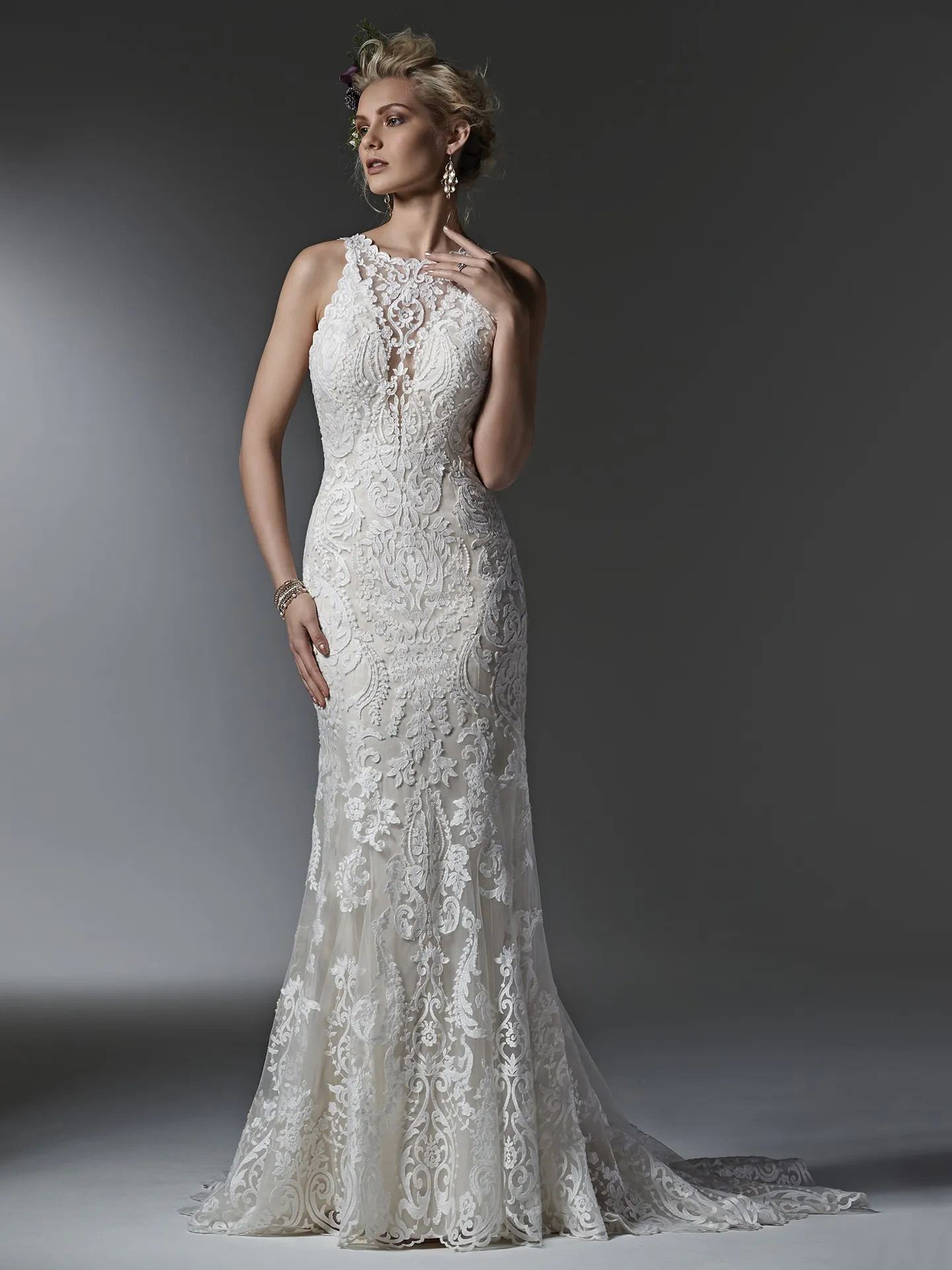 Winifred Lace Wedding Dress by Sottero and Midgley