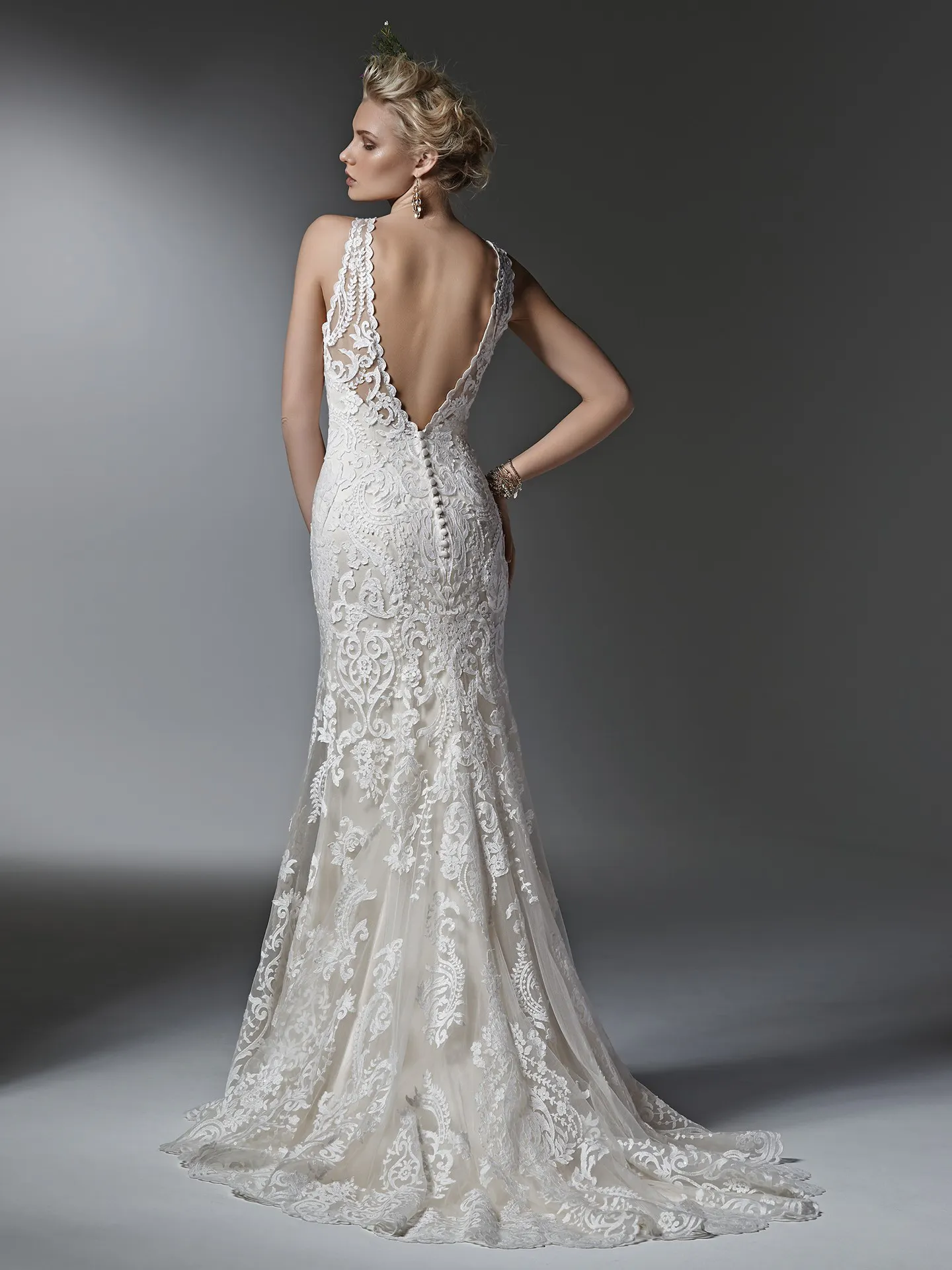 Winifred Lace Wedding Dress by Sottero and Midgley