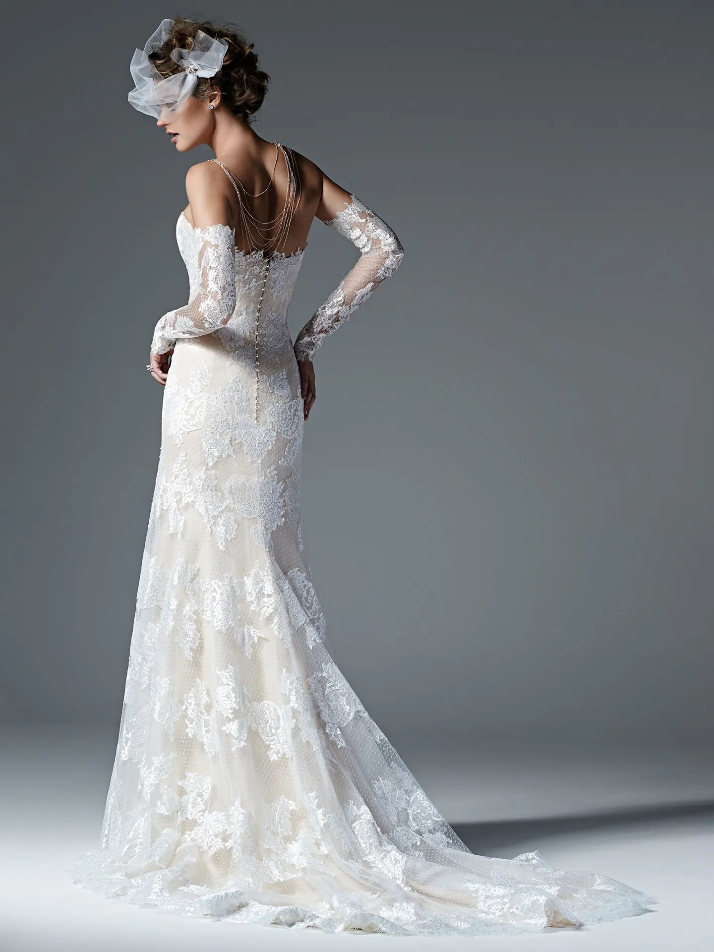 Sottero and Midgley Wedding Dress Alexandra 6SW211 back