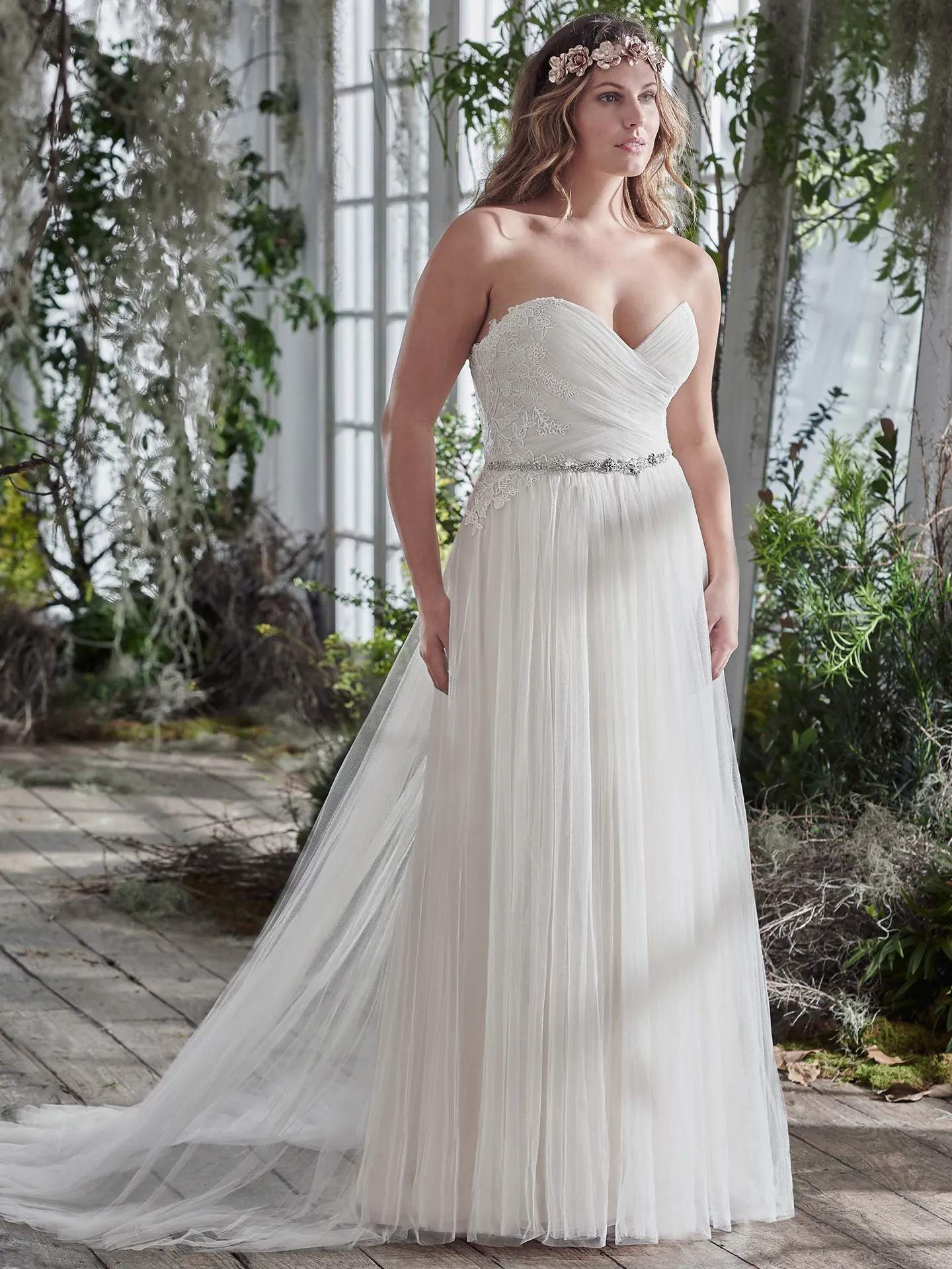 Maggie Sottero Wedding Dress Patience 5MW154 Plus