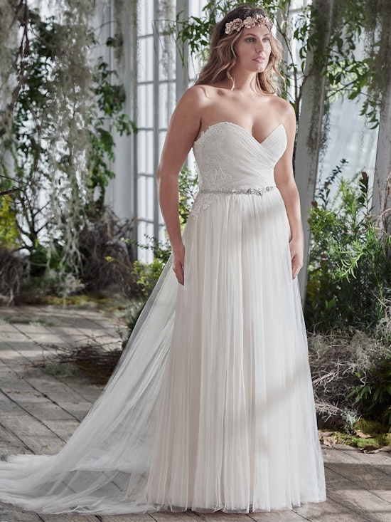 Maggie Sottero Wedding Dress Patience 5MW154 Plus