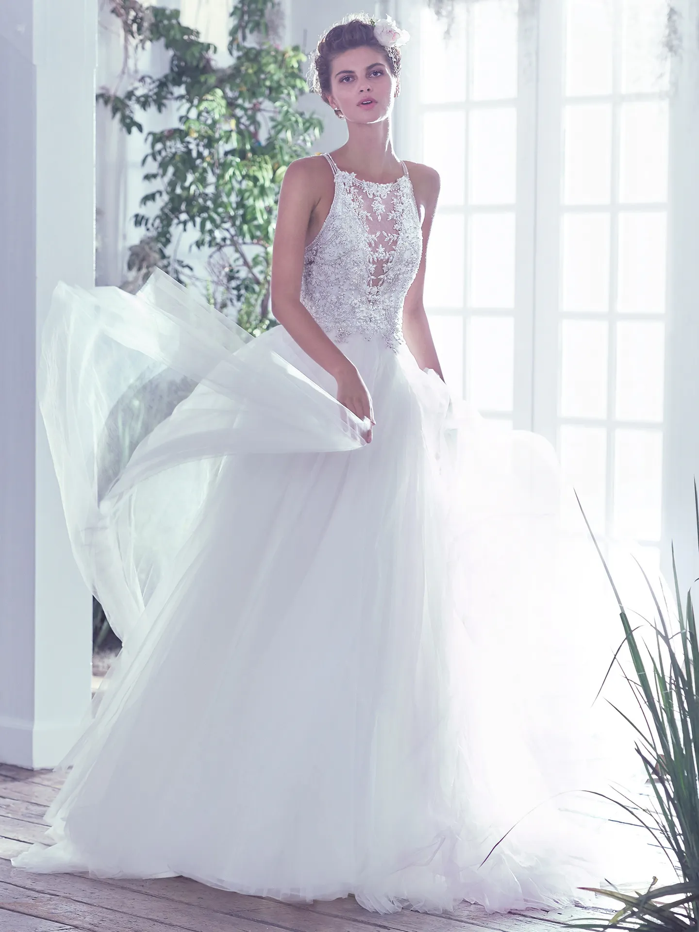 Lisette Beaded Ballgown Wedding Dress by Maggie Sottero