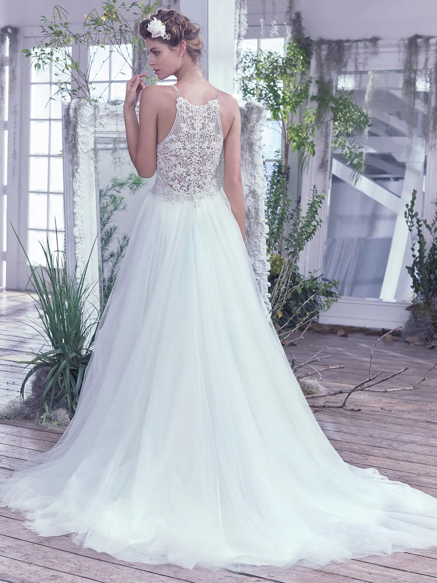Lisette Beaded Ballgown Wedding Dress by Maggie Sottero