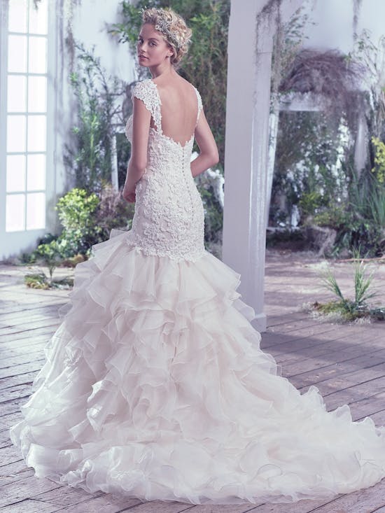 Maggie Sottero Wedding Dress Tawny 6MG763 Back